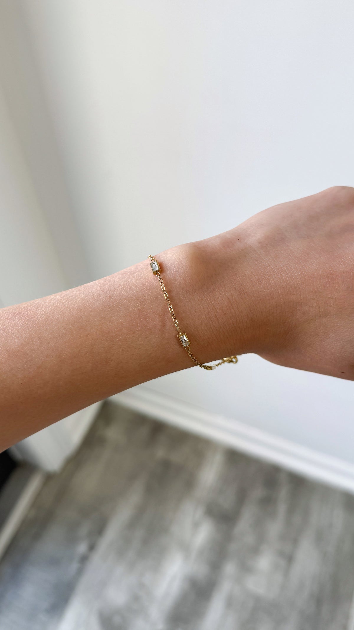 Baguette Chain Bracelet