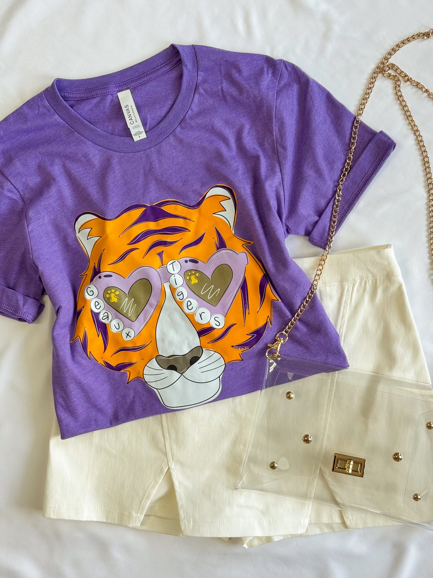 Geaux Tigers Sunglasses Graphic Tee