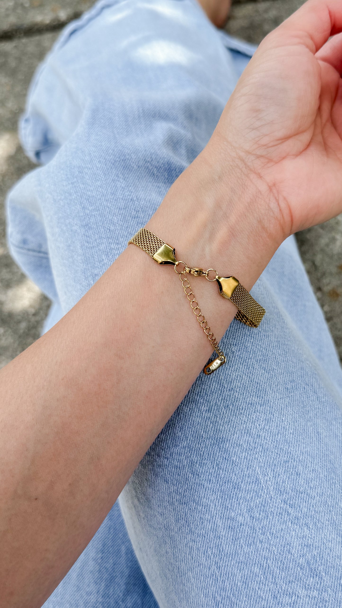 Tarnish Free Chunky Chain Bracelet