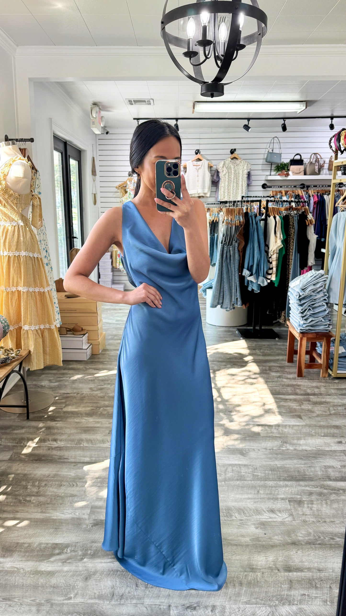 Red Carpet Night Maxi Dress