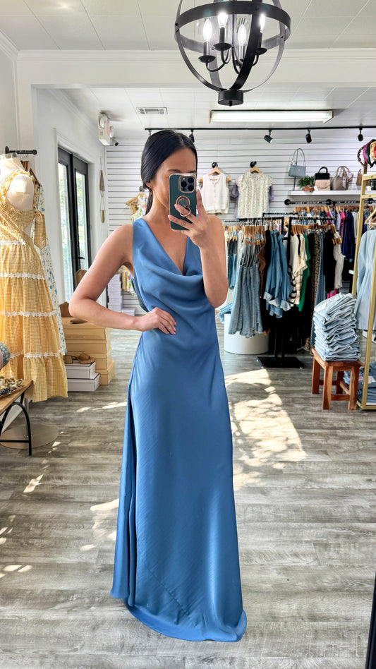 Red Carpet Night Maxi Dress