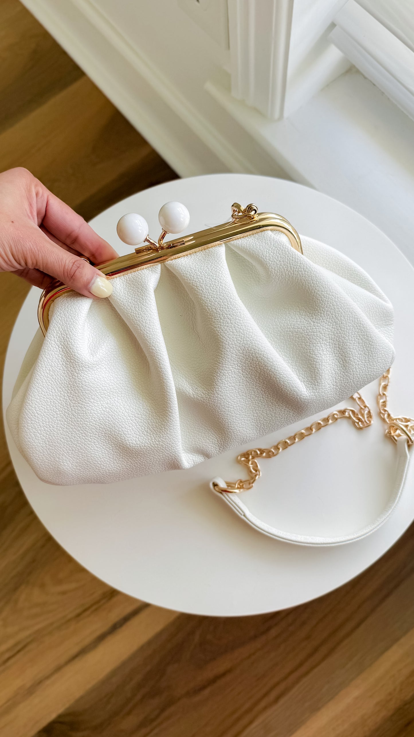 Nori Evening Bag with Kiss Lock