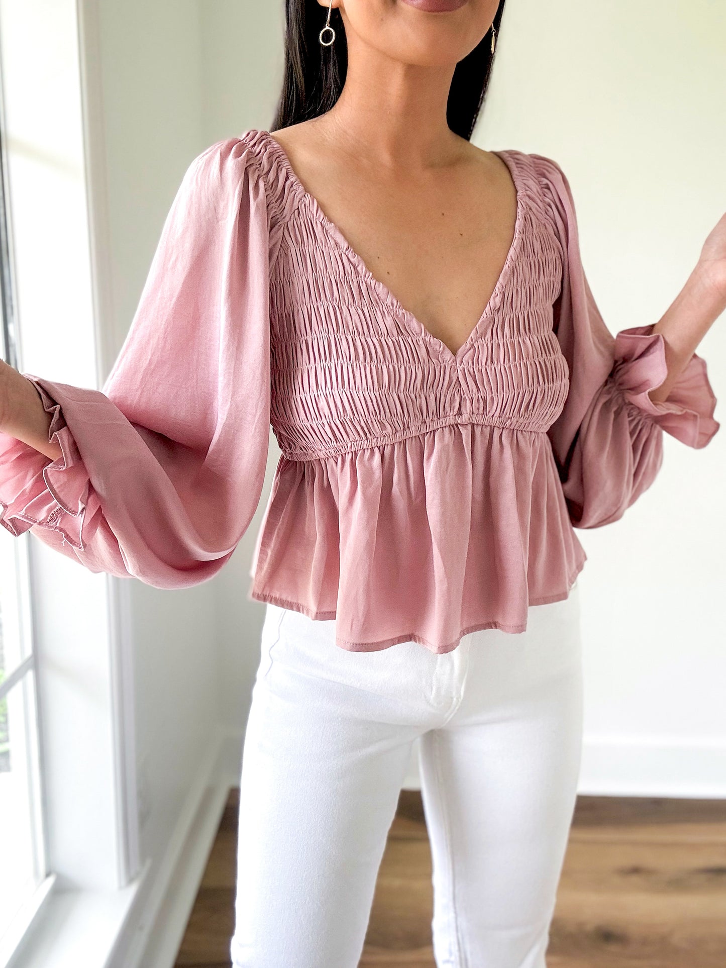 Misty Rose Top