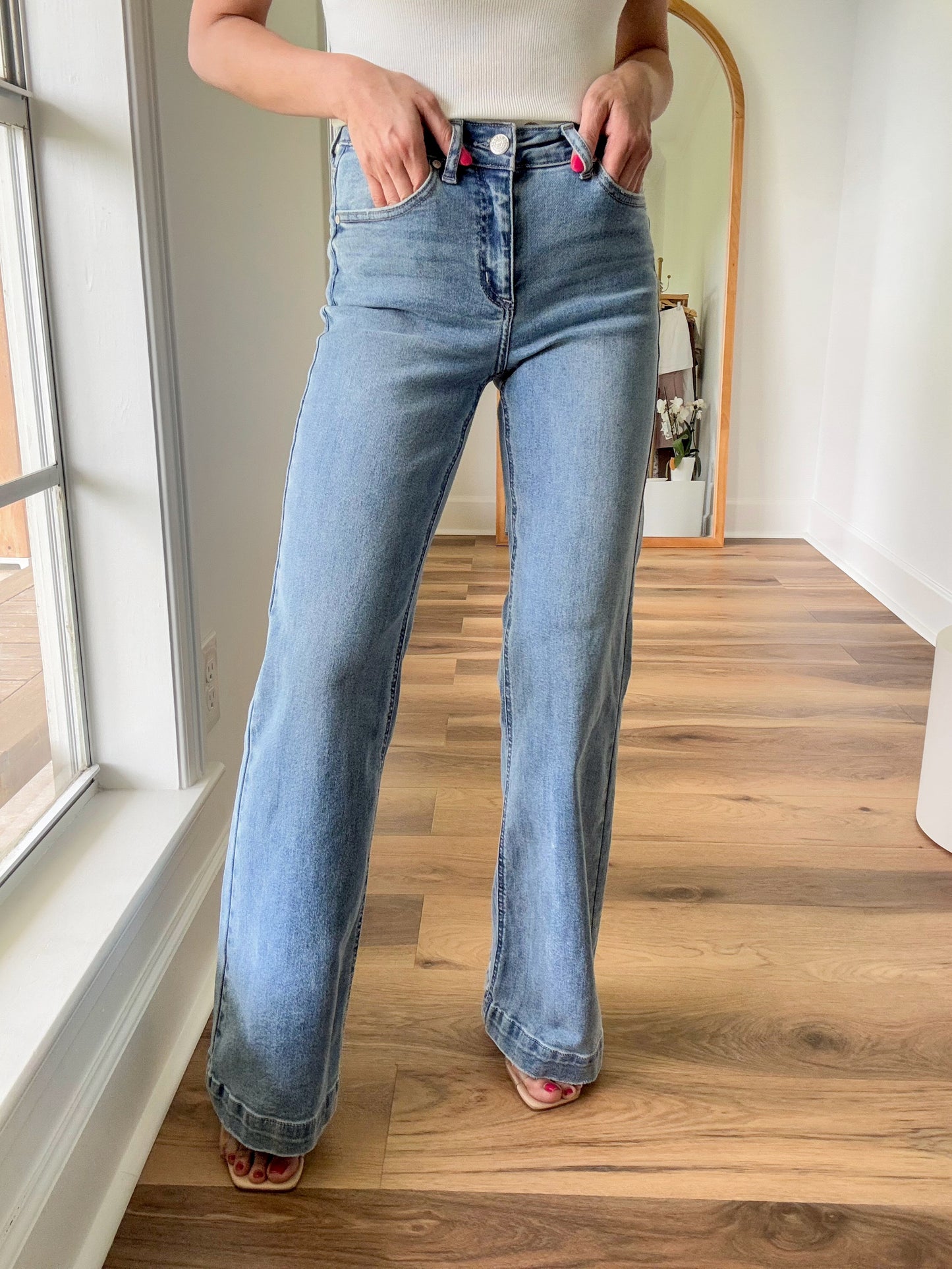 Wide Leg Trouser Denim