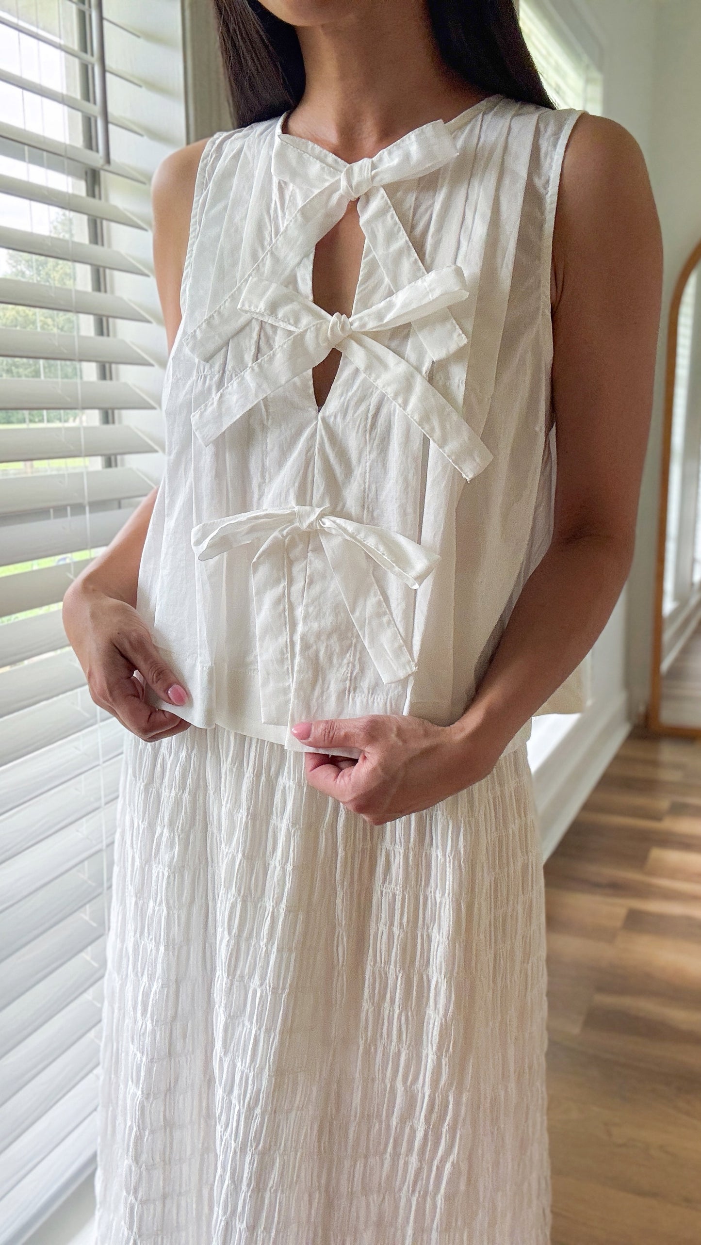Tied Together Bow Top