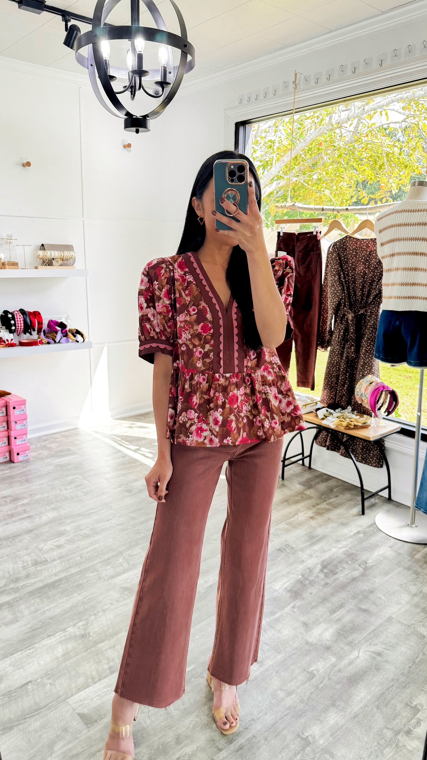 Margo Floral Top