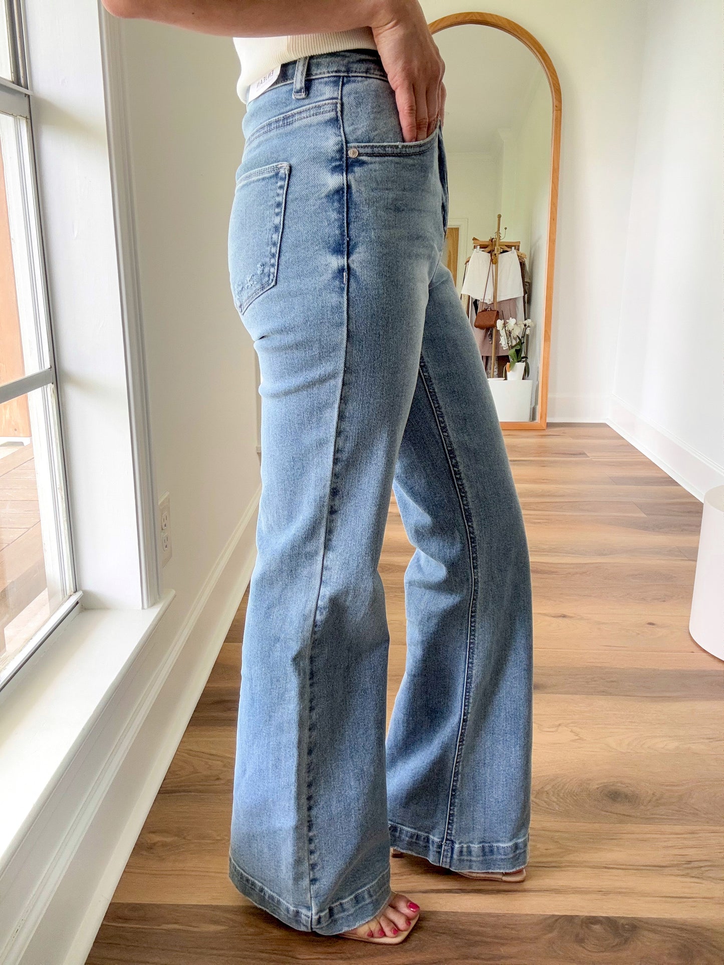 Wide Leg Trouser Denim