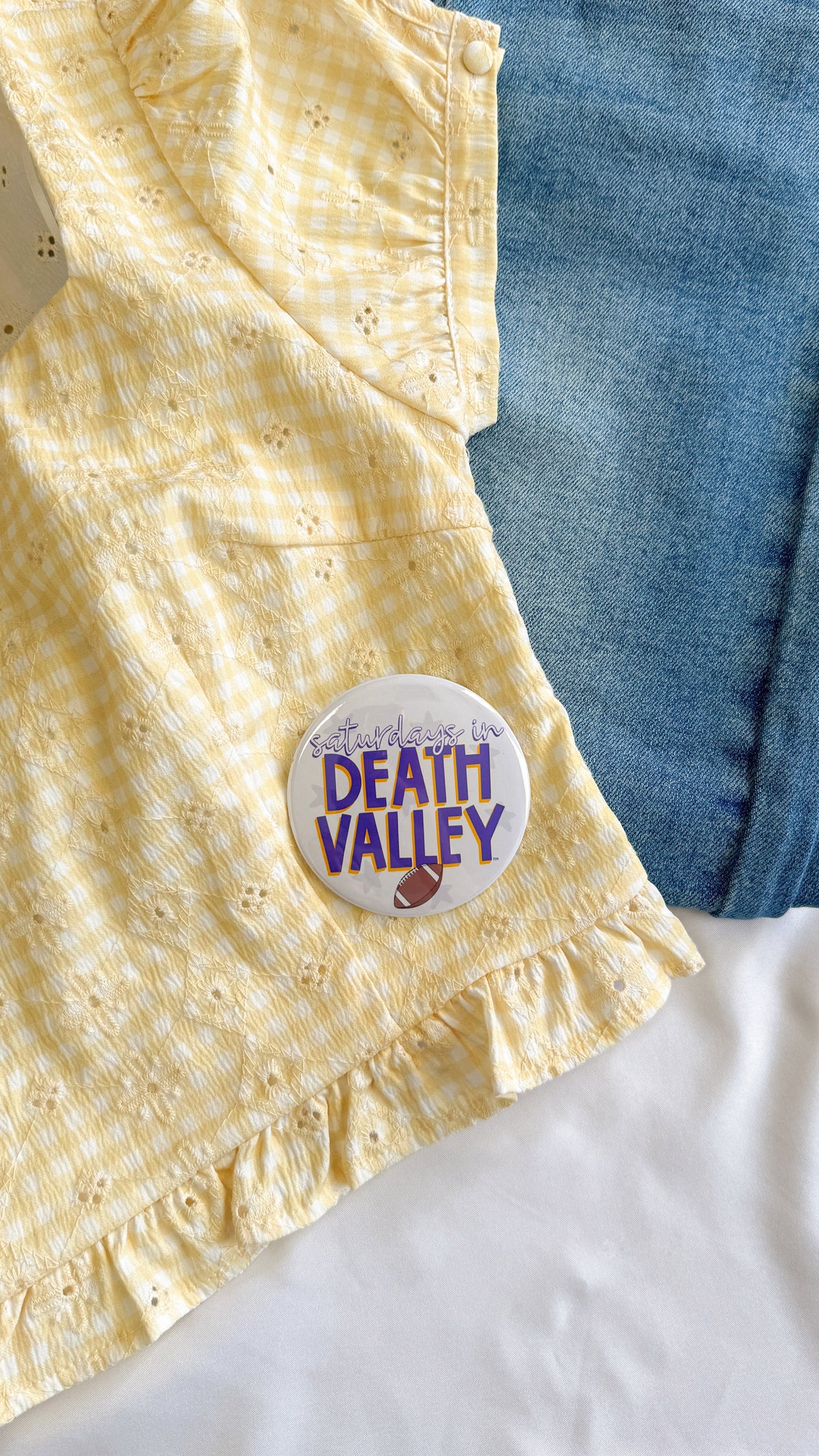 Saturdays in Death Valley Button