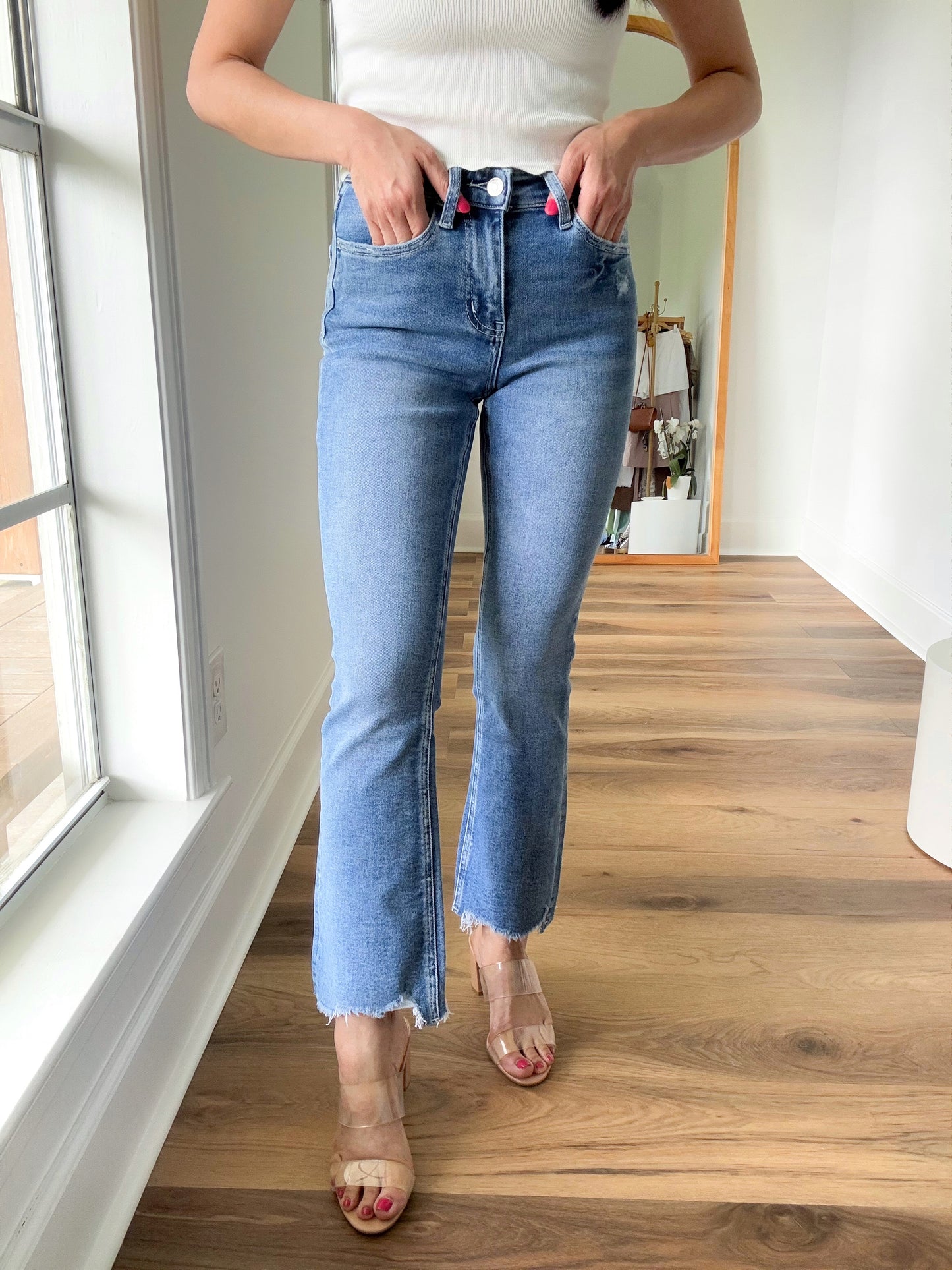 Perfectly HR Kick Flare Denim