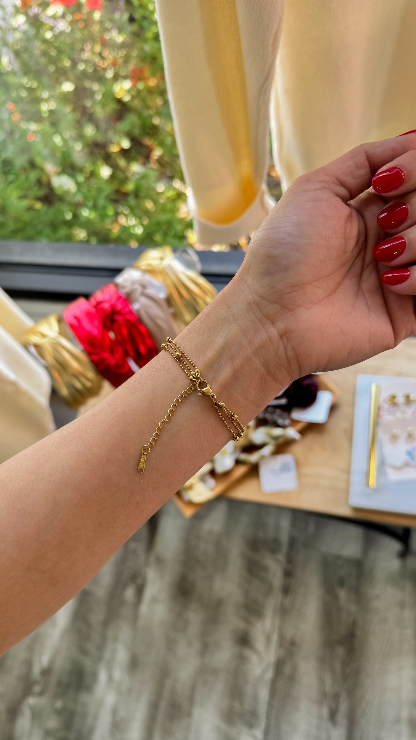 Dainty Multi Strand Bracelet