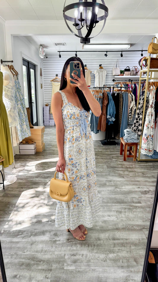 Crossing Borders Midi Dress