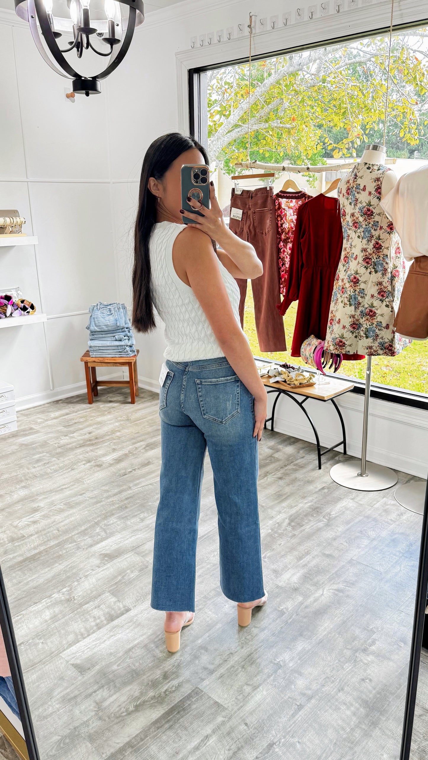 Surf Crop Wide Denim