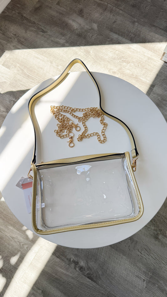 Sophia Clear Crossbody Bag