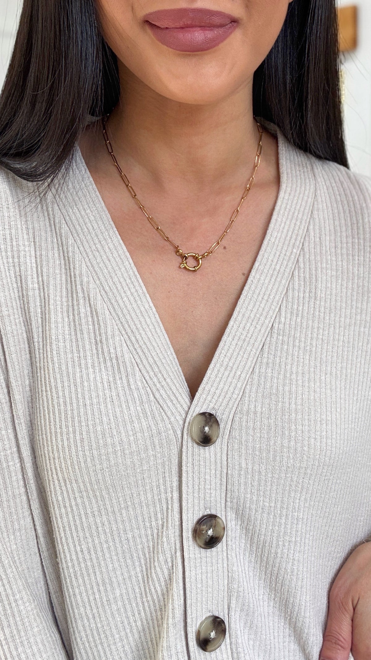 Circle Chain Necklace