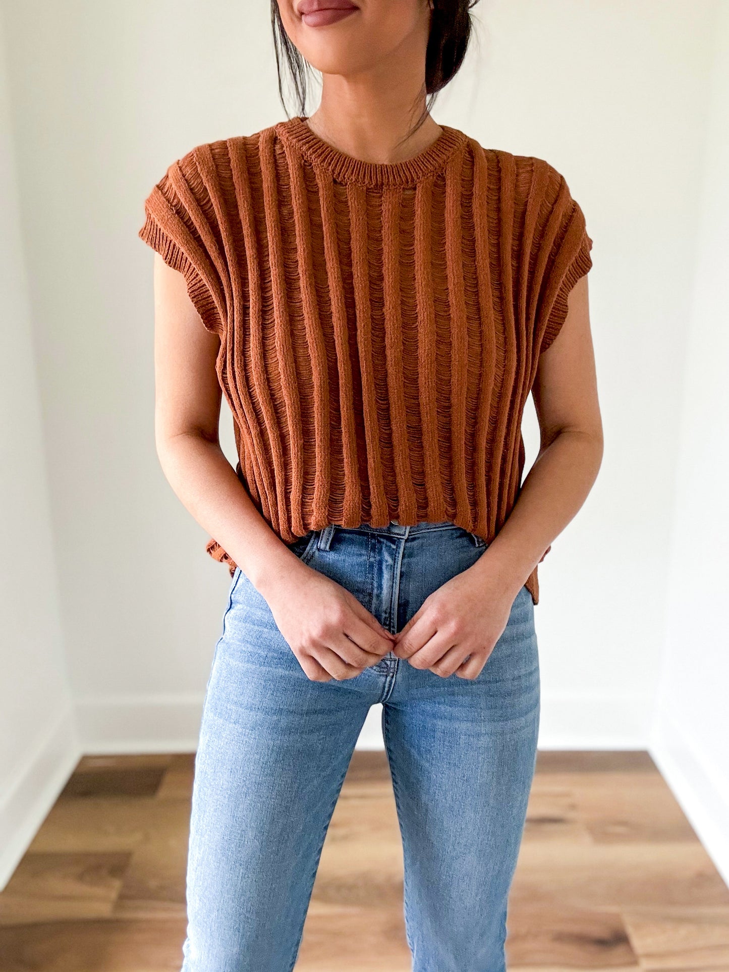Cinnamon Sweater Top