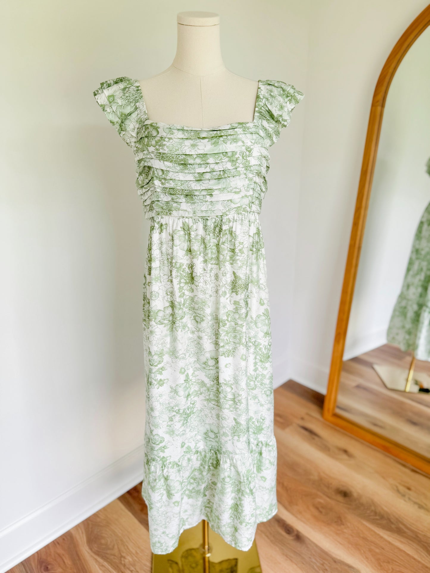 Naomi Floral Midi Dress
