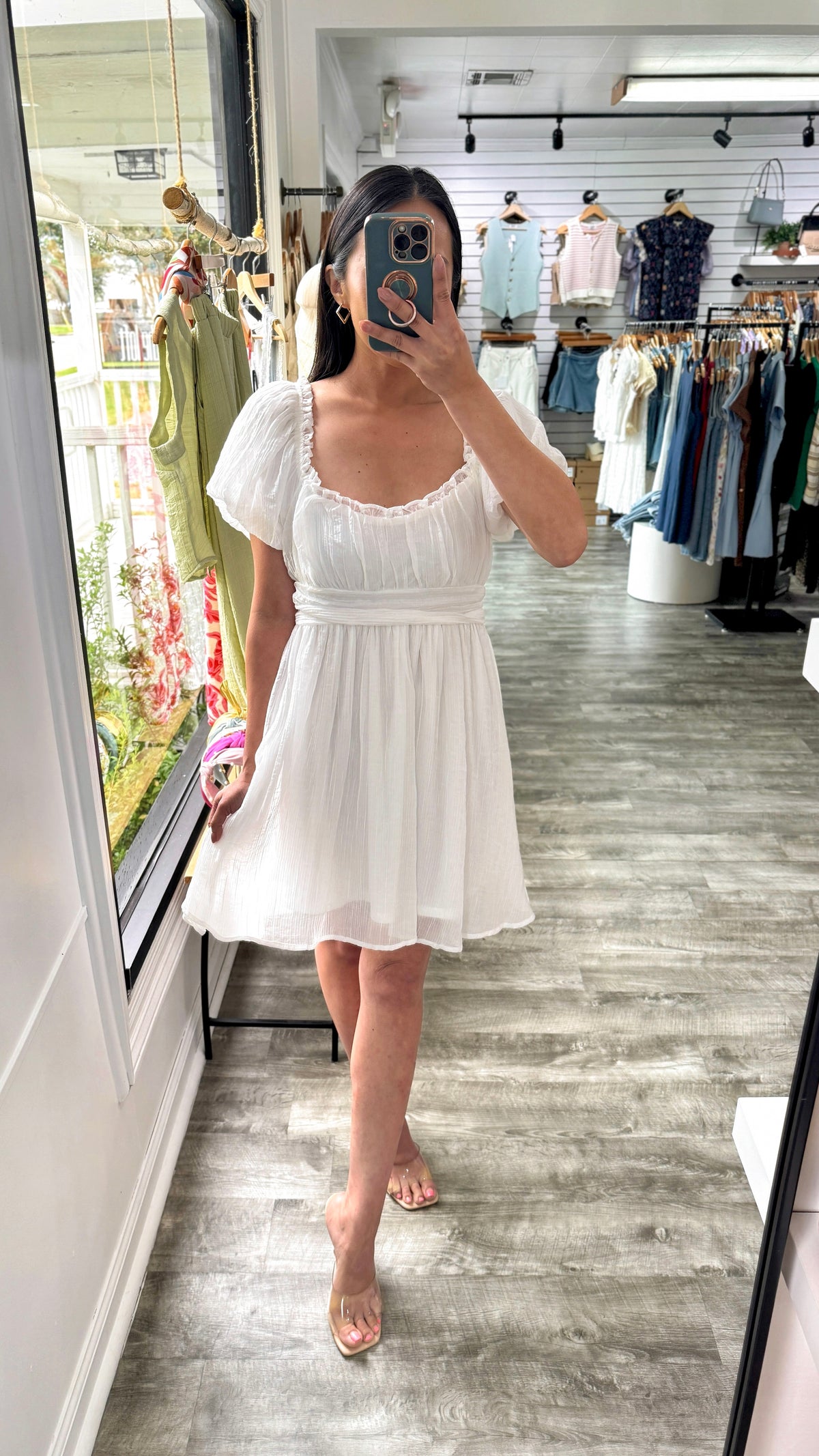 Murphy Lace Trim Dress