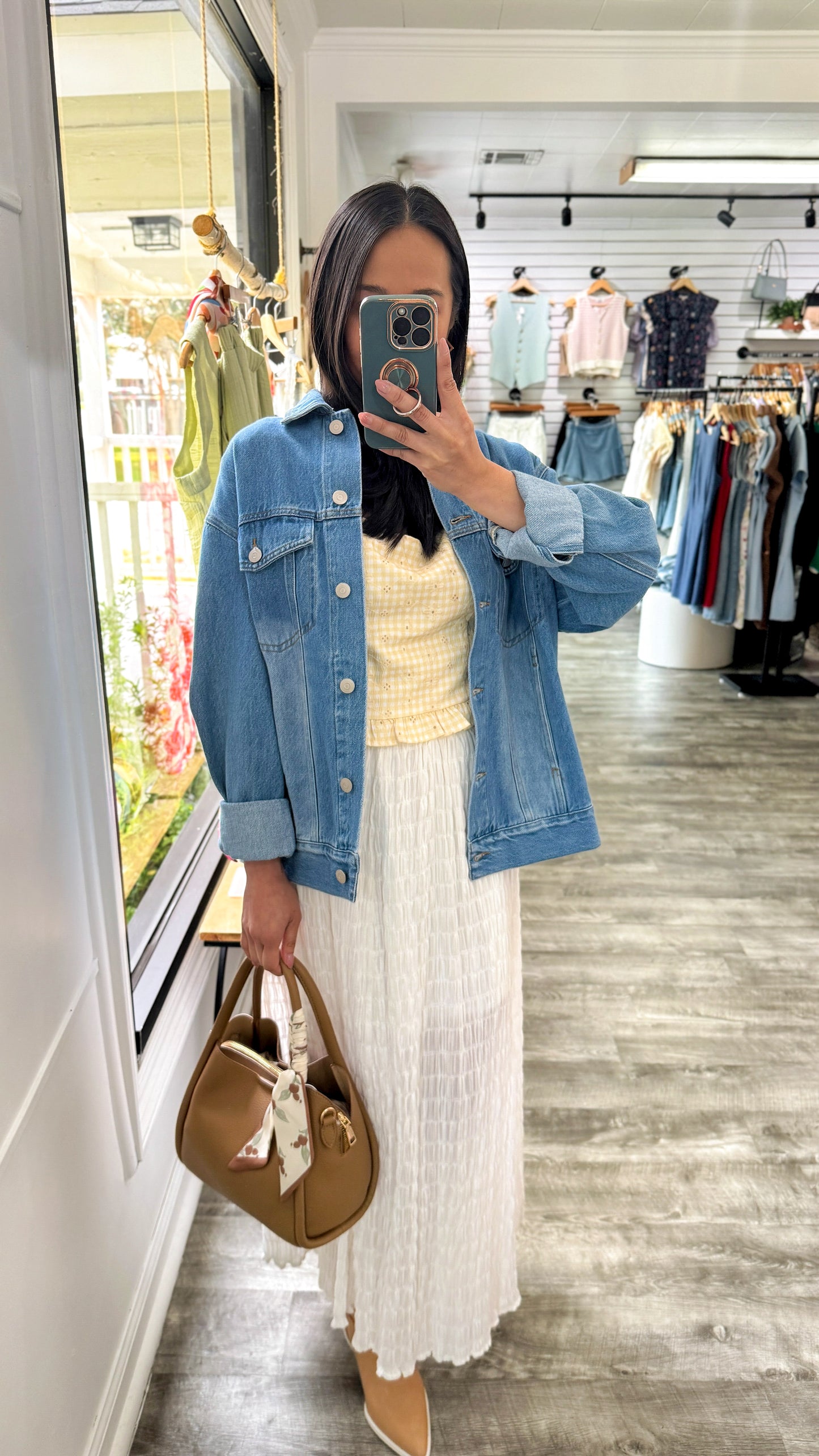 Boyfriend Fit Denim Jacket
