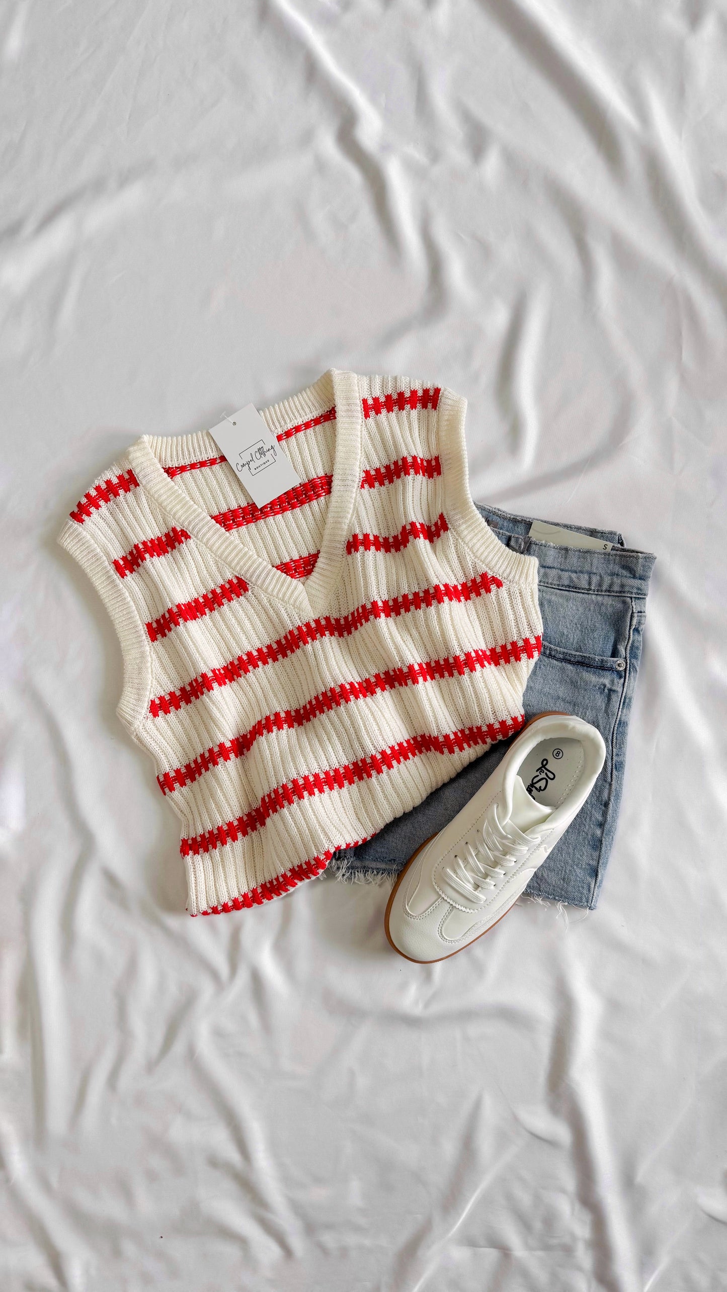 Cara Striped Sweater Top