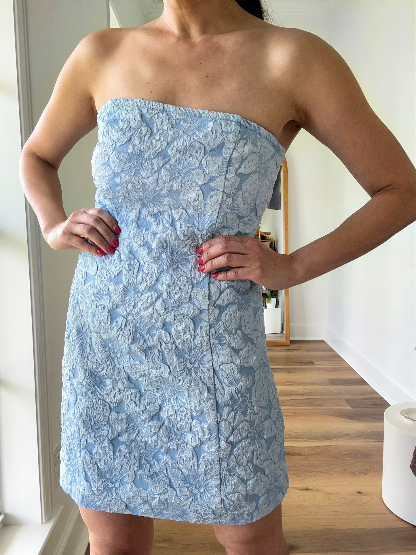 Jacquard Mini Bow Dress