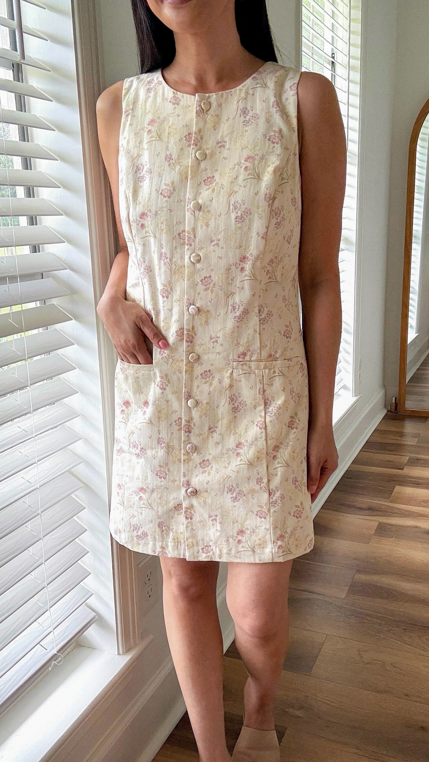 Keeley Ivory Floral Dress