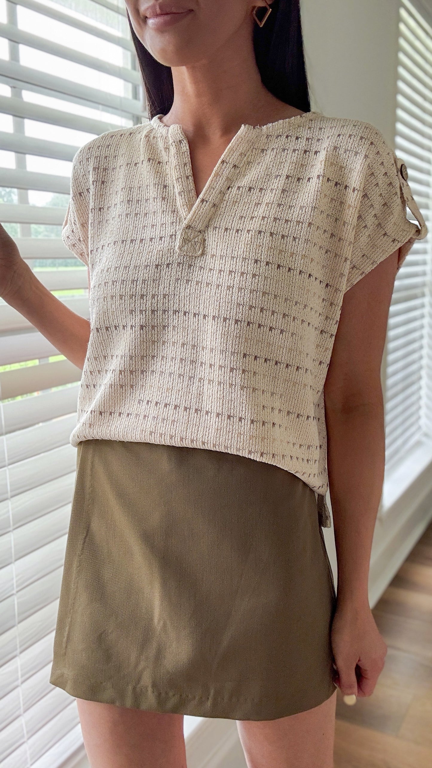 Subtle Moves Knit Top
