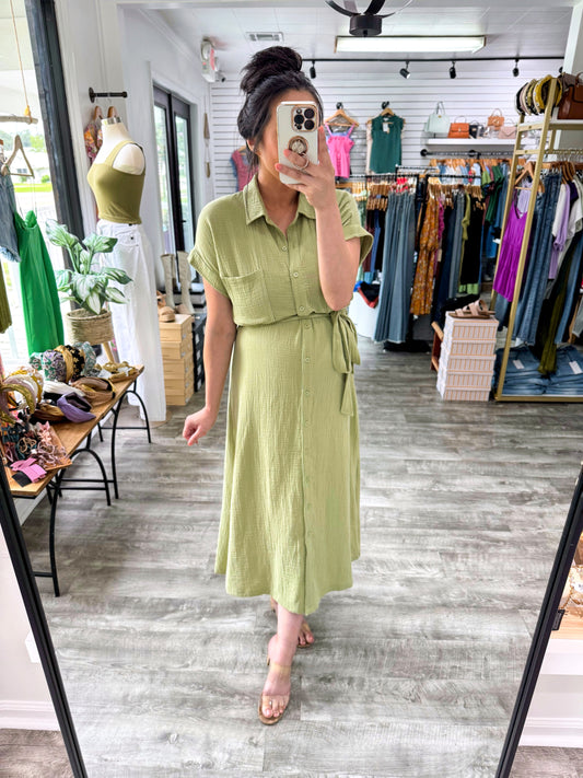 Sunday Brunch Midi Dress