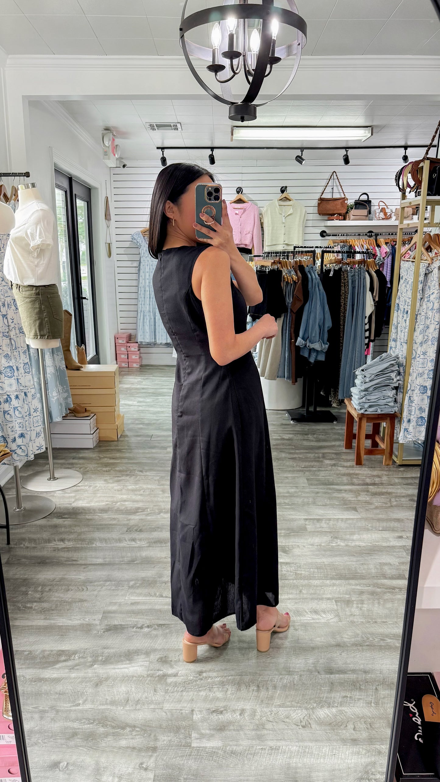 Ruby Linen Dress