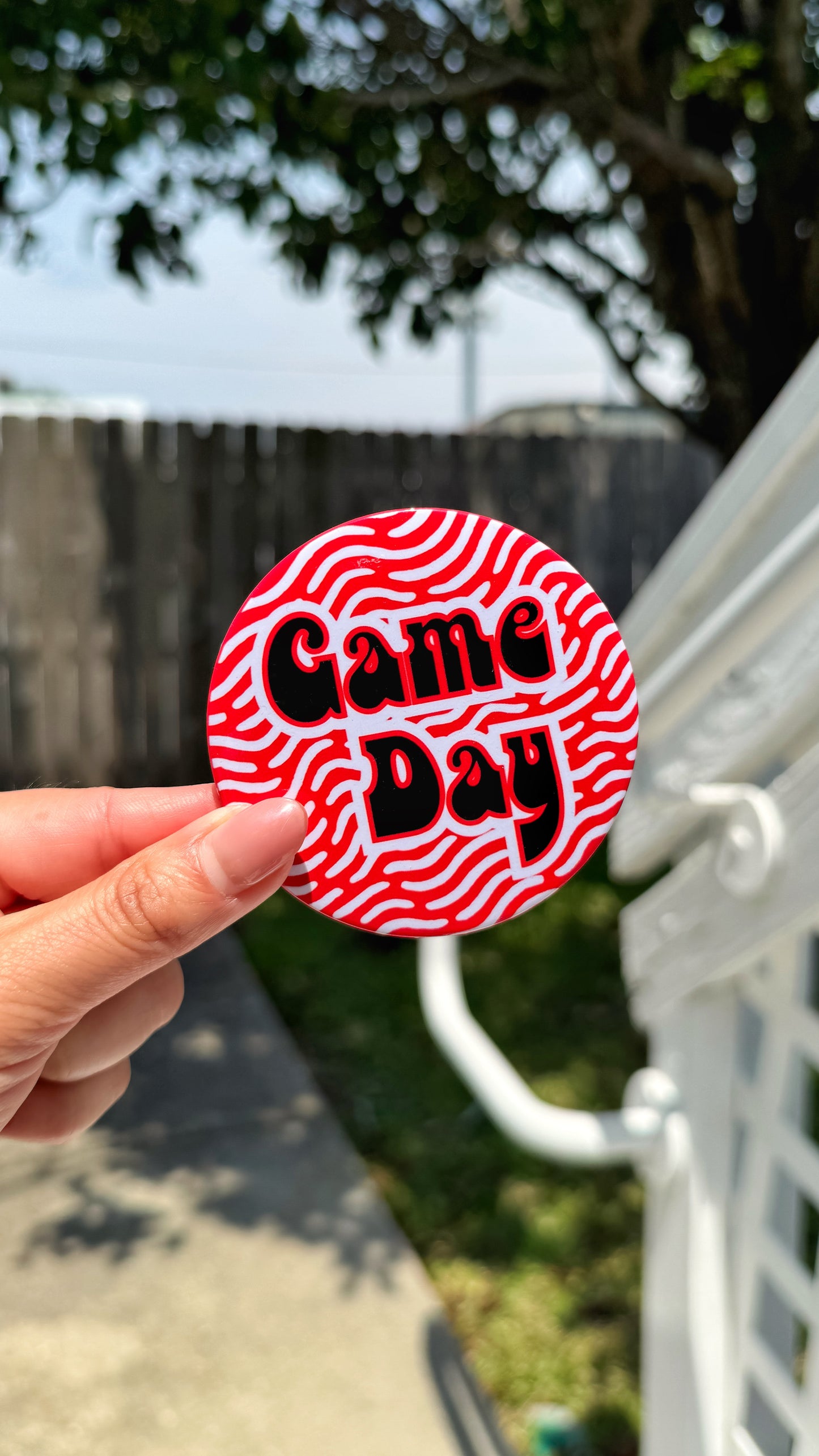 Gameday Wiggles Button- UL
