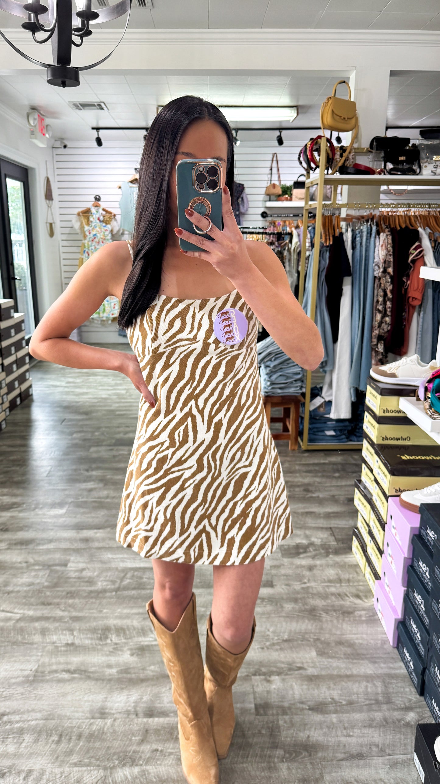 Geaux Wild Mini Dress