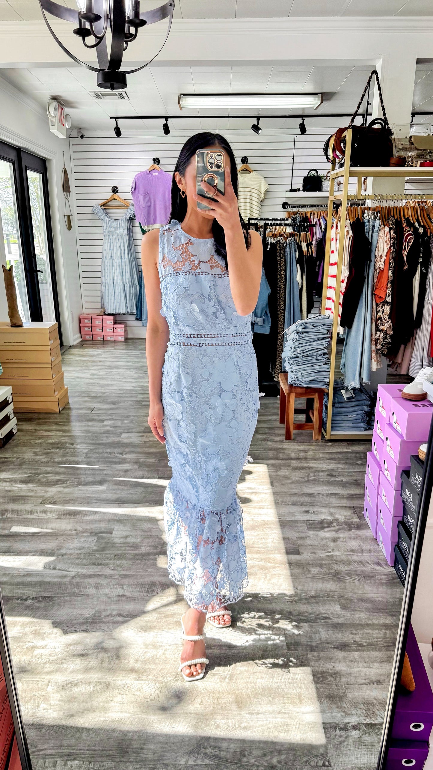 Lovely In Lace Mermaid Dress