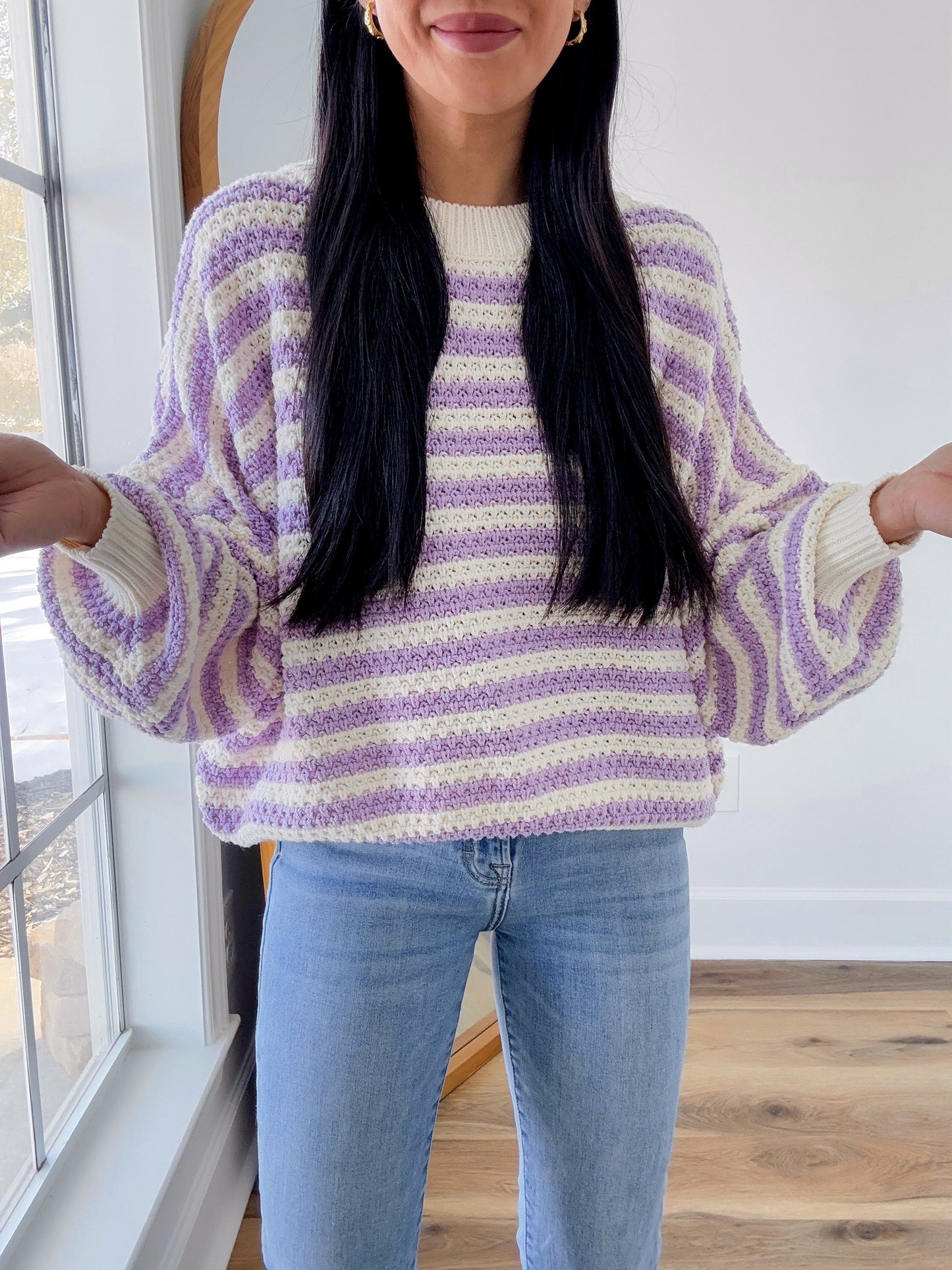 Parade Day Striped Sweater