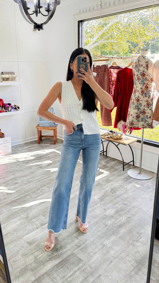 Zenana Straight Leg Denim