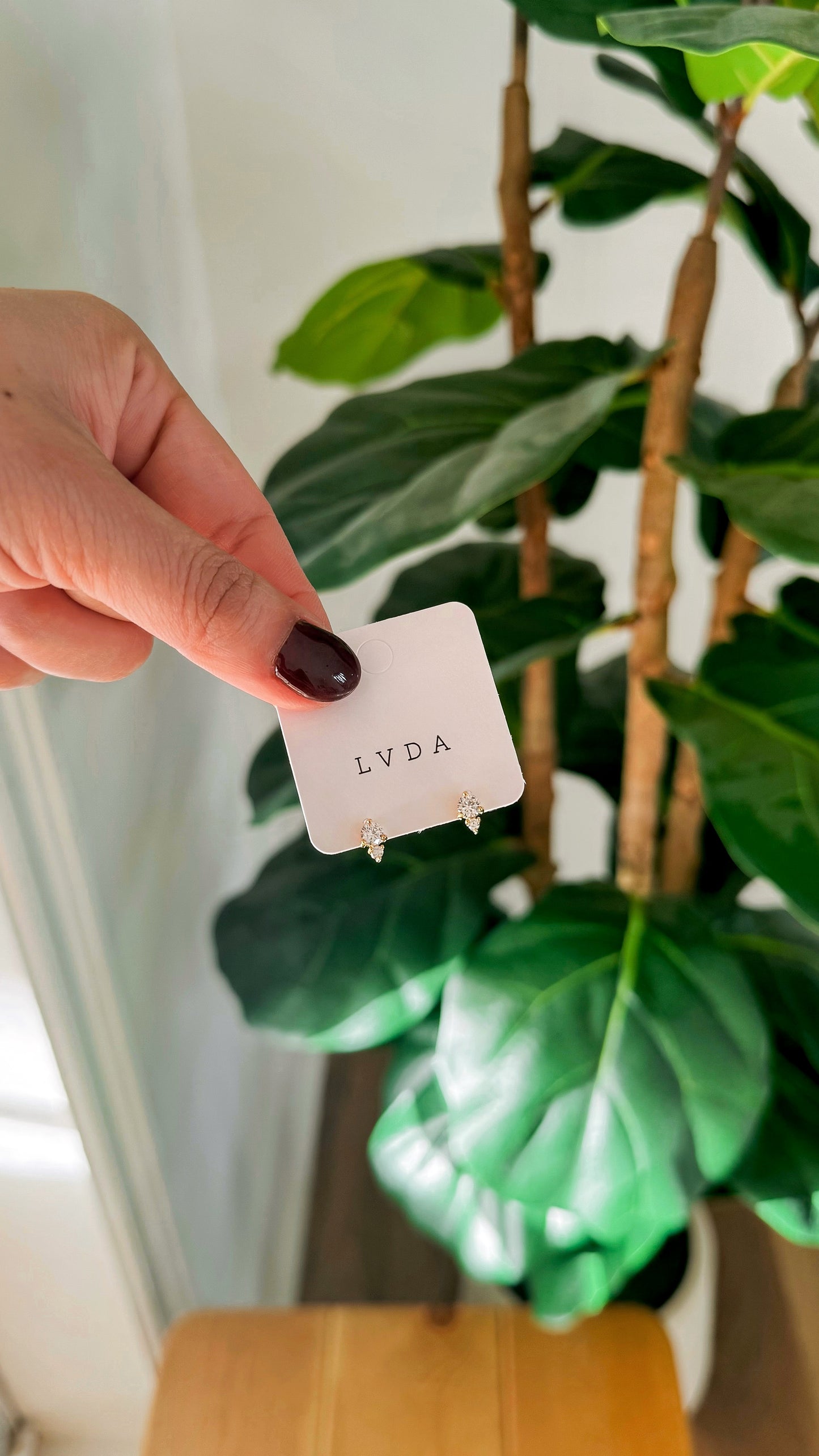 Mini Cluster Stud Earrings