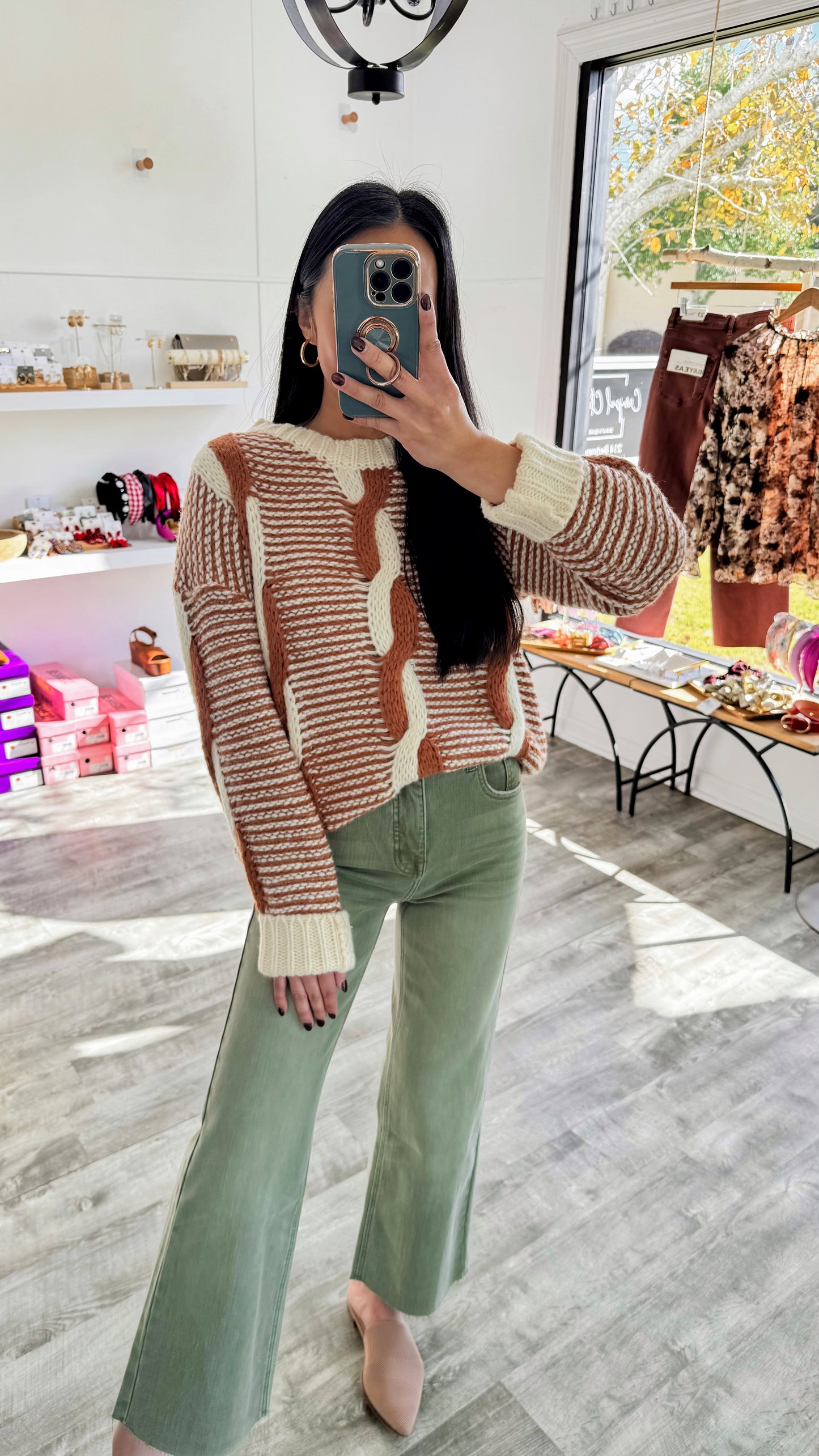 Up For A Twist sweater