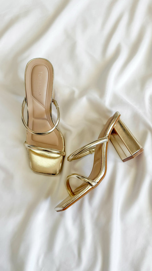 Chicago Gold Heels