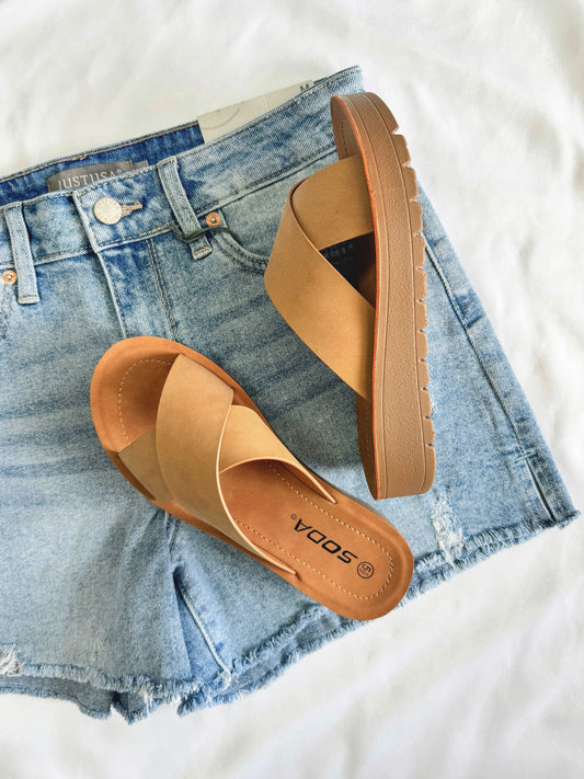 Lucy Criss Cross Sandals
