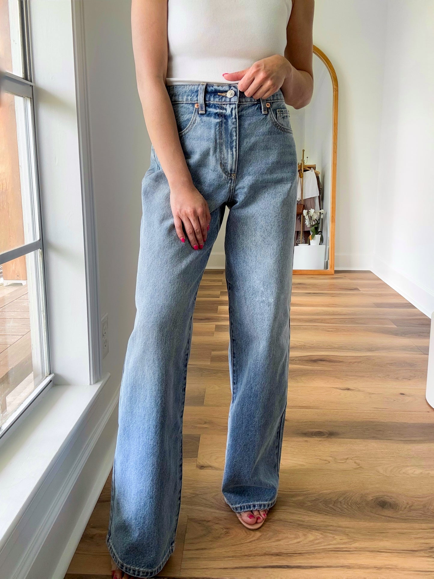 Selective Wide Leg Denim