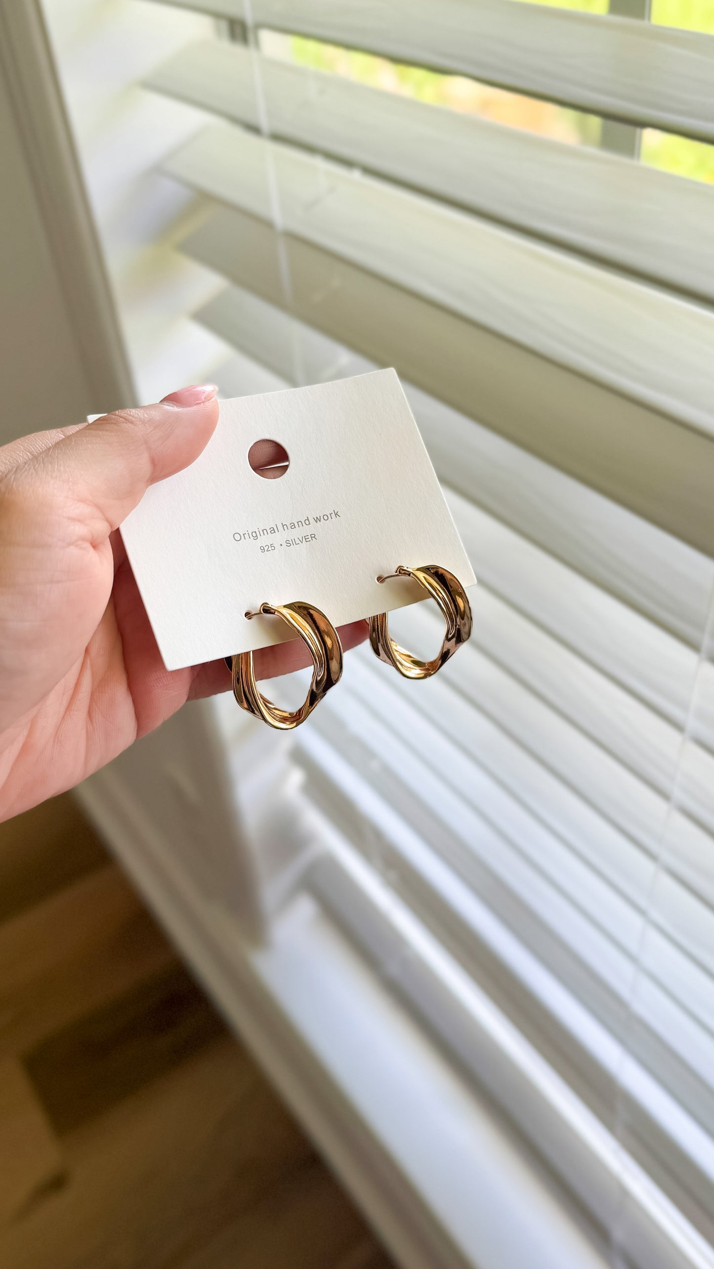 Chic Geometric Circle Earrings