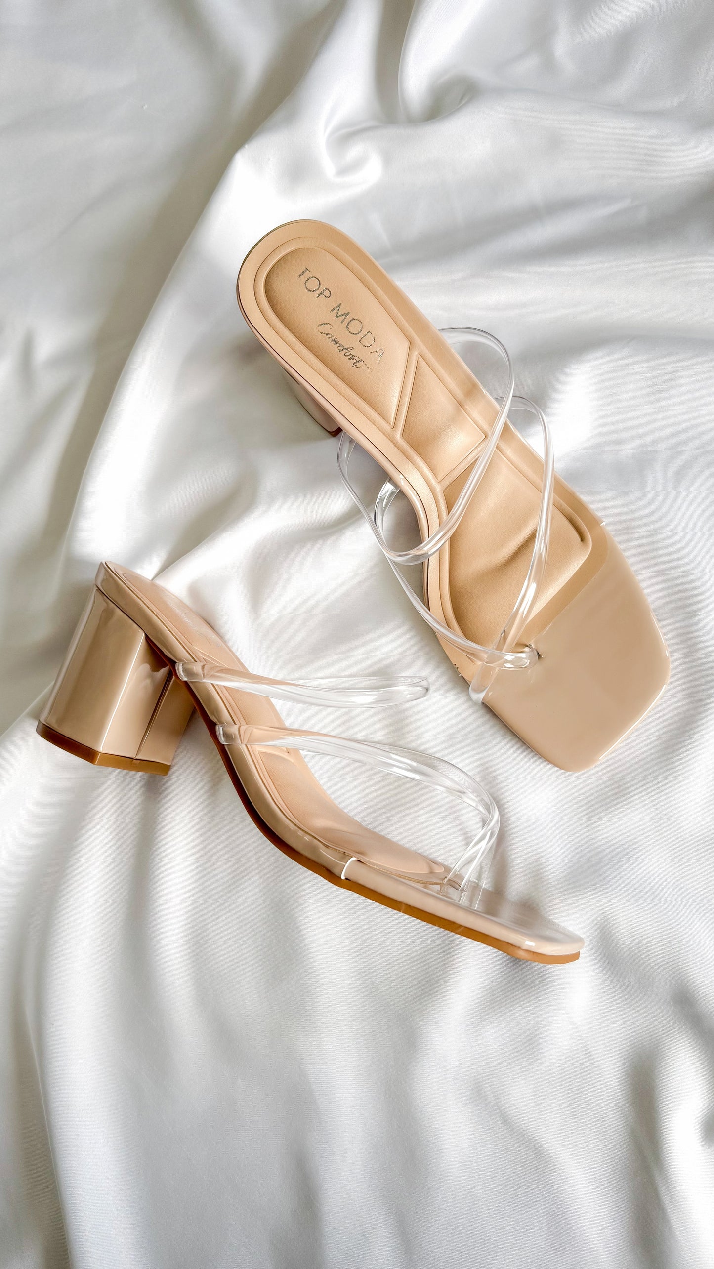Miley Clear Heels