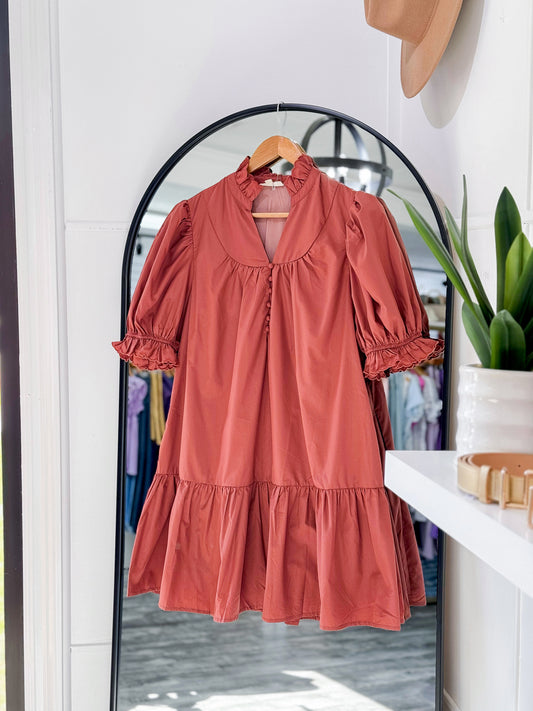Layla Poplin Dress
