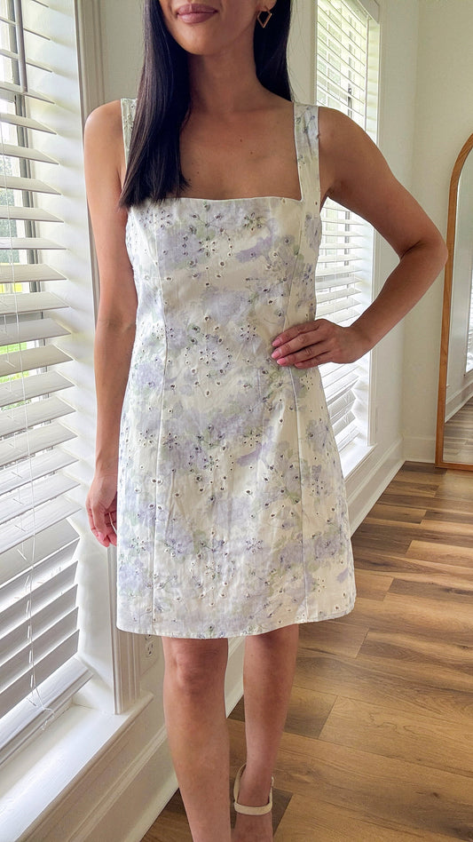 Eyelet Moment Dress