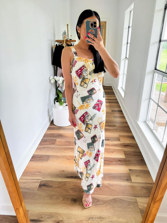 European Summer Midi Dress