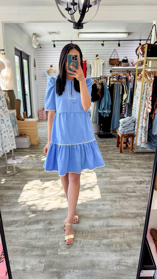 Adelyn Blue Dress