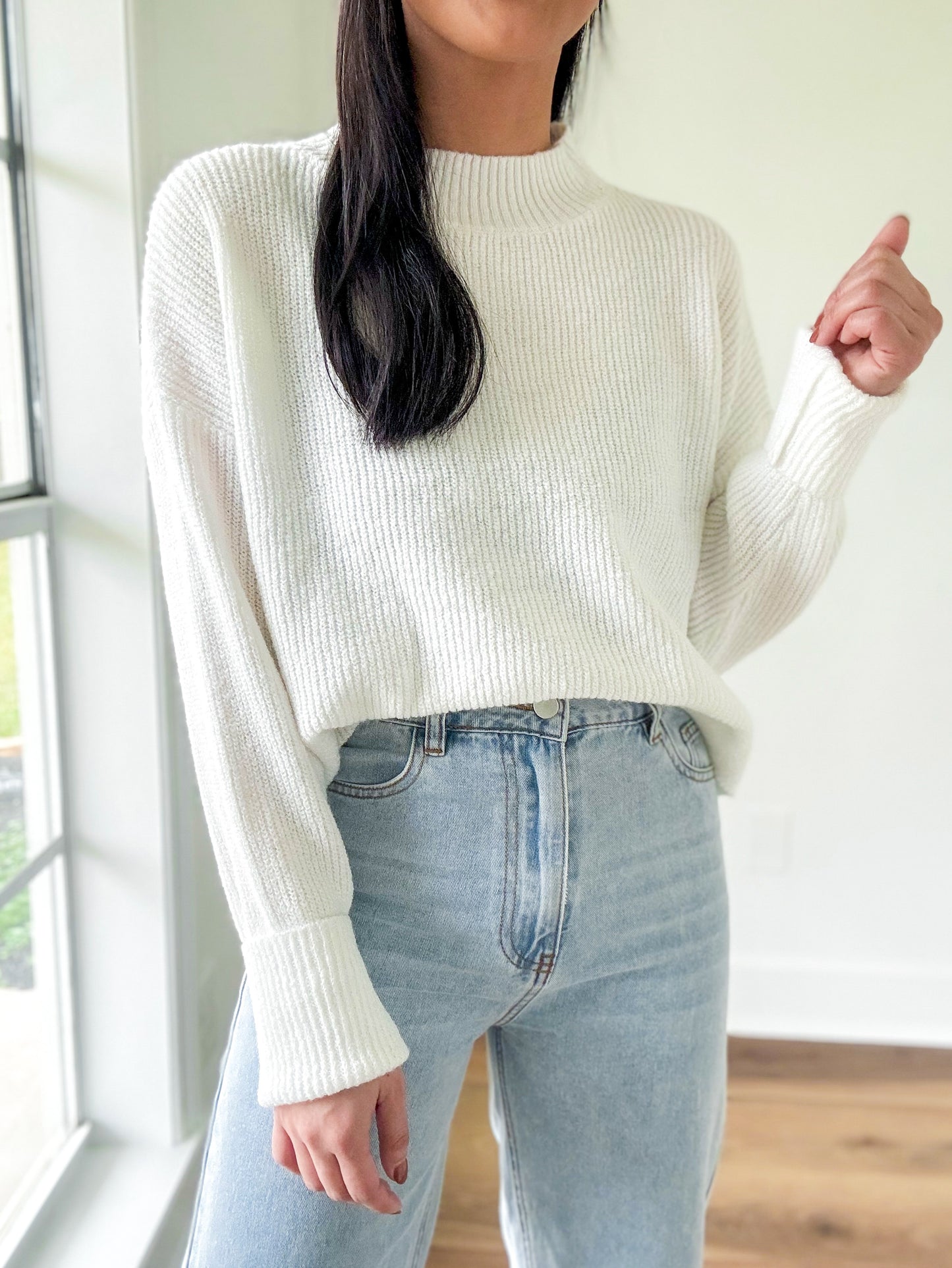 Finley Cropped Sweater