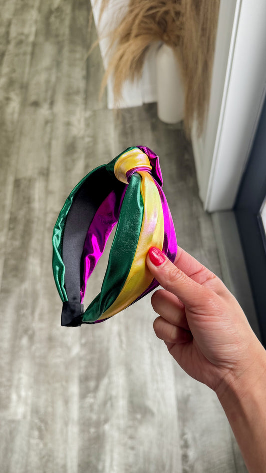 MG Metallic Knot Headband