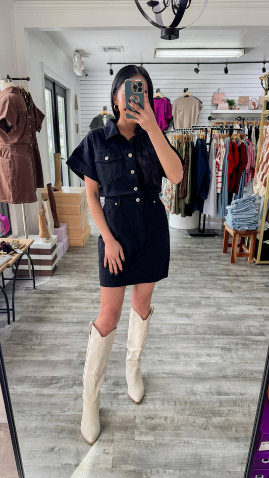 Lilah Denim Dress