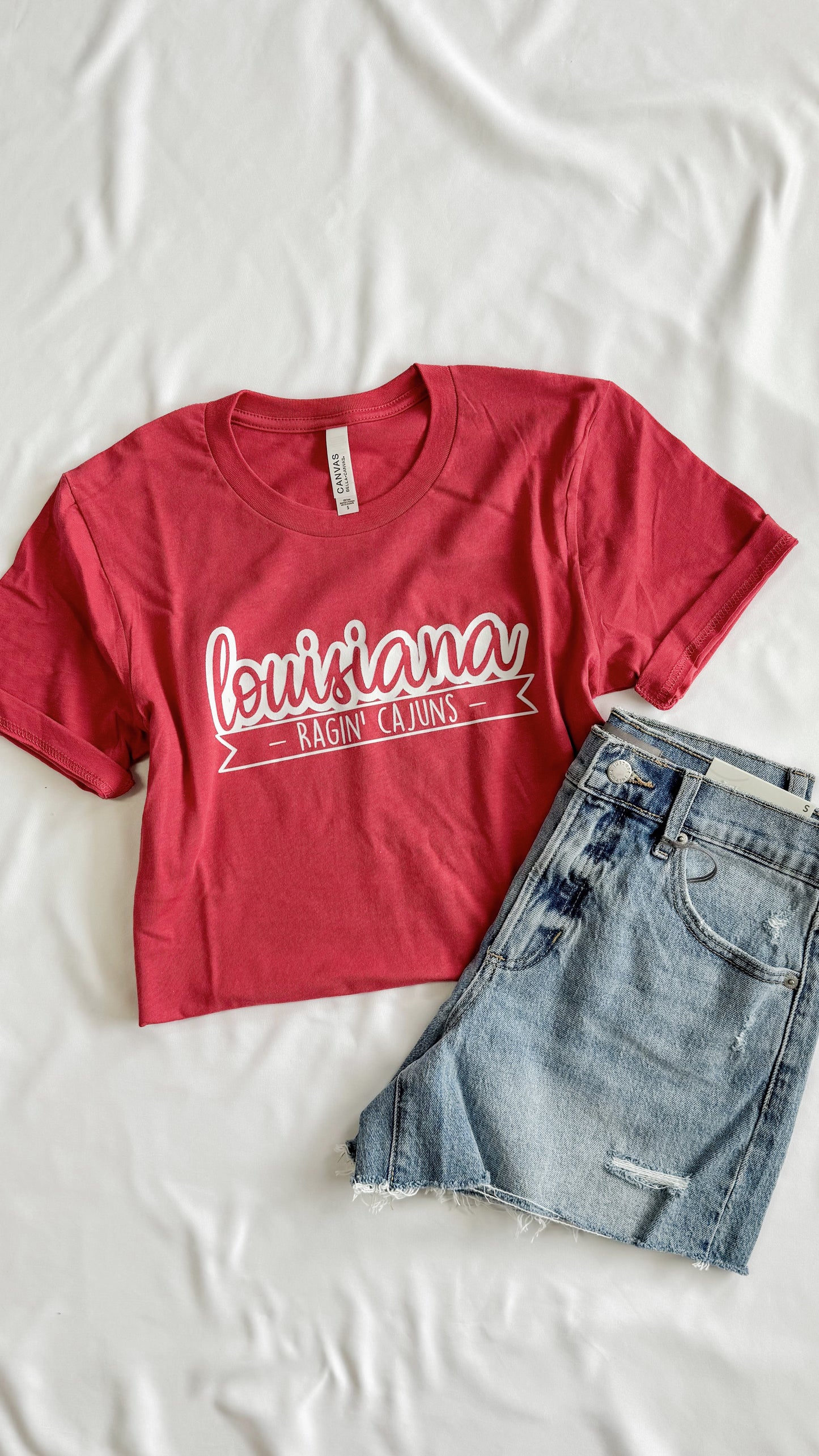 Louisiana Ragin Cajun Tee