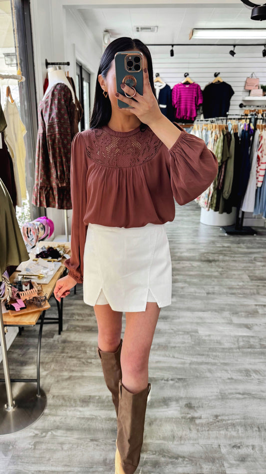 Celeste Embroidered Blouse