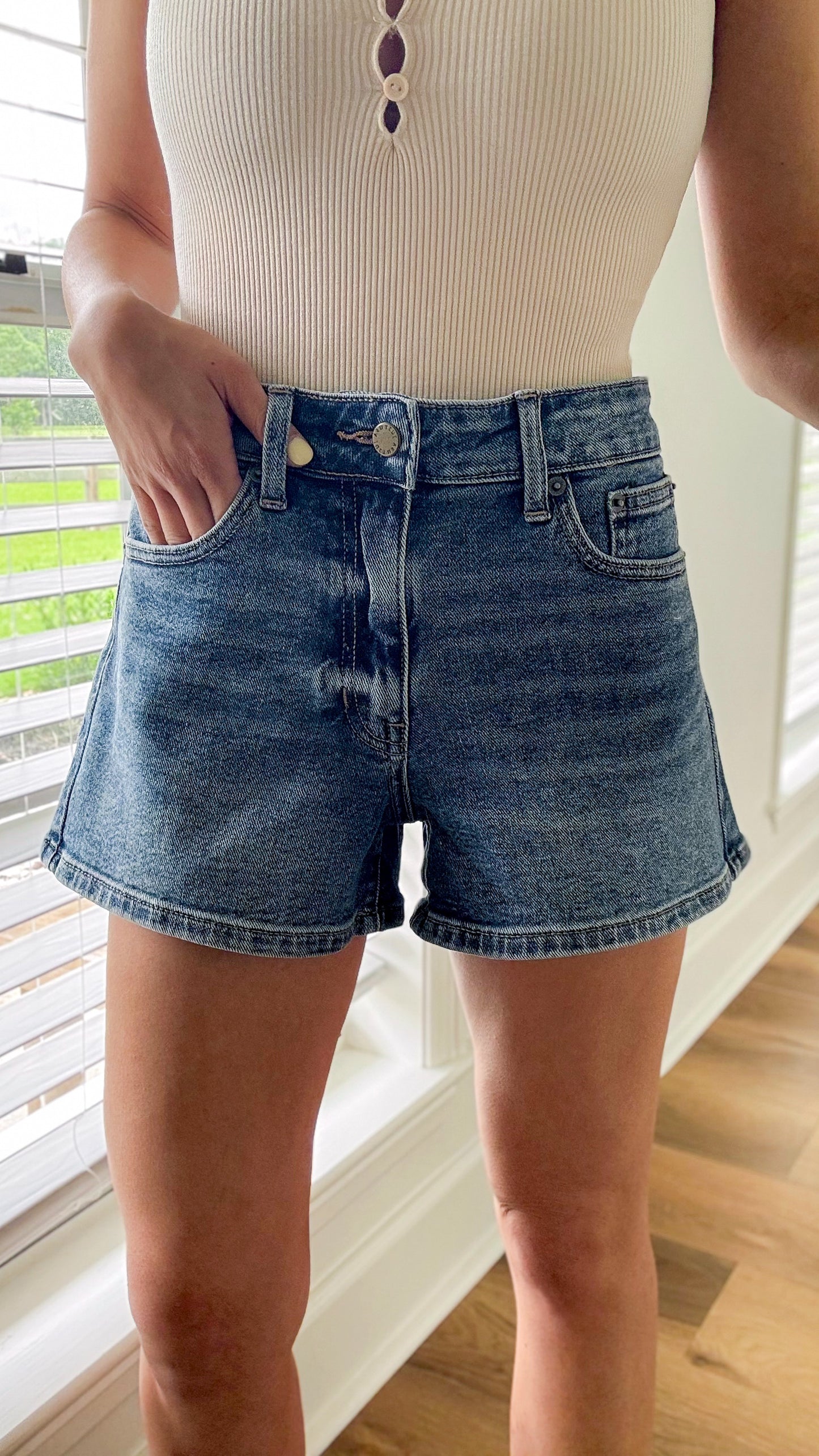Harbor Classic Denim Shorts